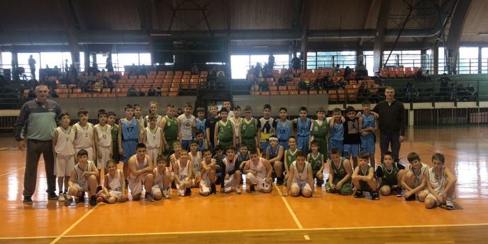 PRIJATELJSKA UTAKMICA MINIBASKETAŠA