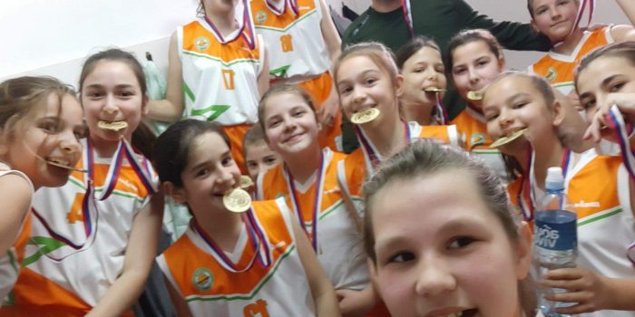 MINIBASKETAŠICE PRVAKINJE VOJVODINE !!!